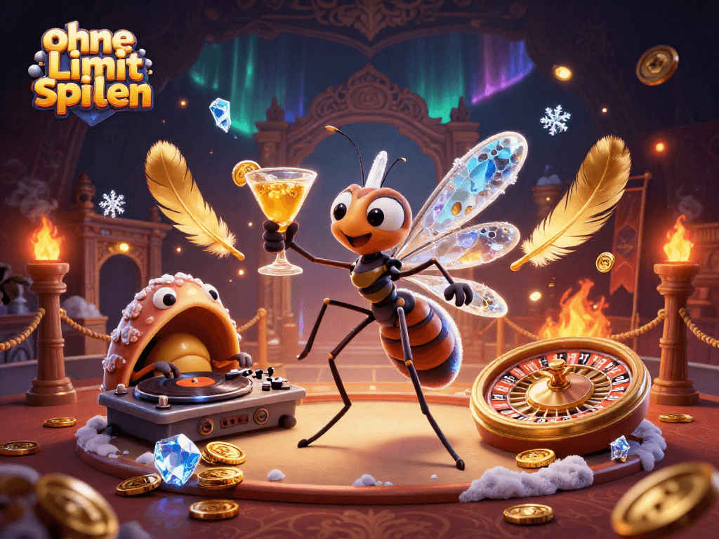 Experience ohne Limit spielen with animated casino characters and immersive gambling details.