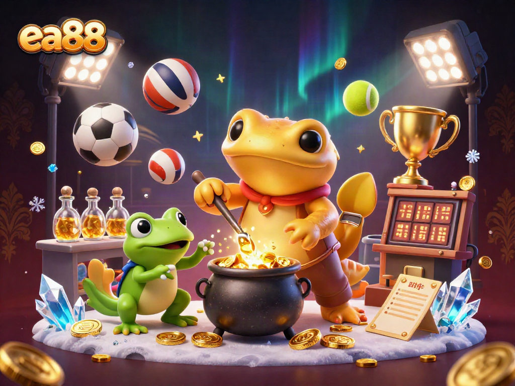 ea88 players enjoy thrilling sports betting action in a vibrant casino atmosphere