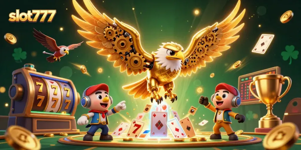 Spin the reels of slot777 and dive into thrilling jackpot excitement with vibrant animated visuals.