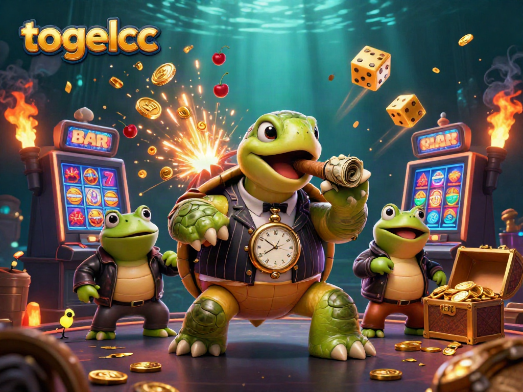 Experience exciting games at togelcc with colorful characters and thrilling casino action.