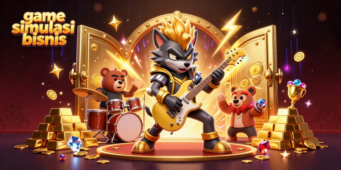 Menangkan pengalaman game simulasi bisnis dengan karakter penuh aksi di kasino yang megah.