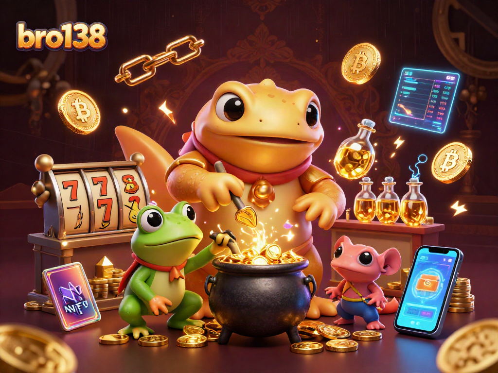 Spin to win with bro138 as a golden alchemist turns base metals into jackpots!