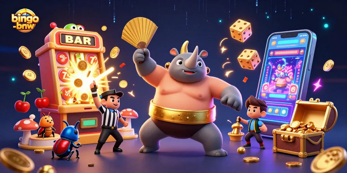 Experience thrilling gameplay at bingo-bnw with vibrant 3D characters and exciting jackpot elements.