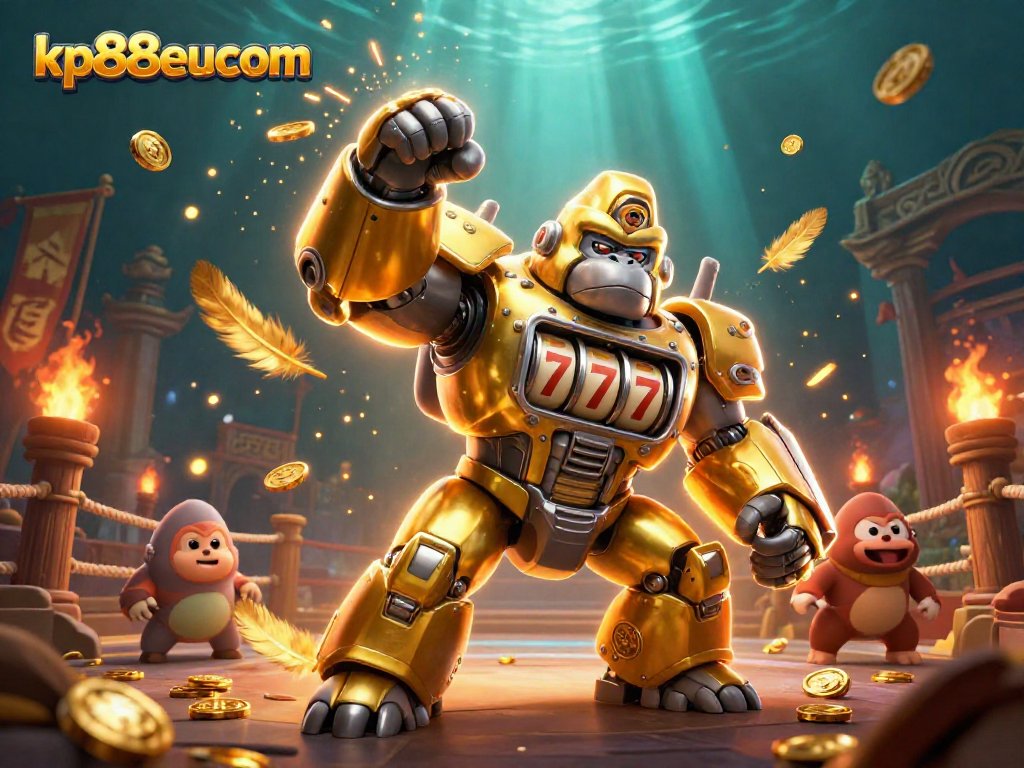 Engage with thrilling gambling adventures at kp88eucom featuring dynamic 3D illustrations of online betting elements.