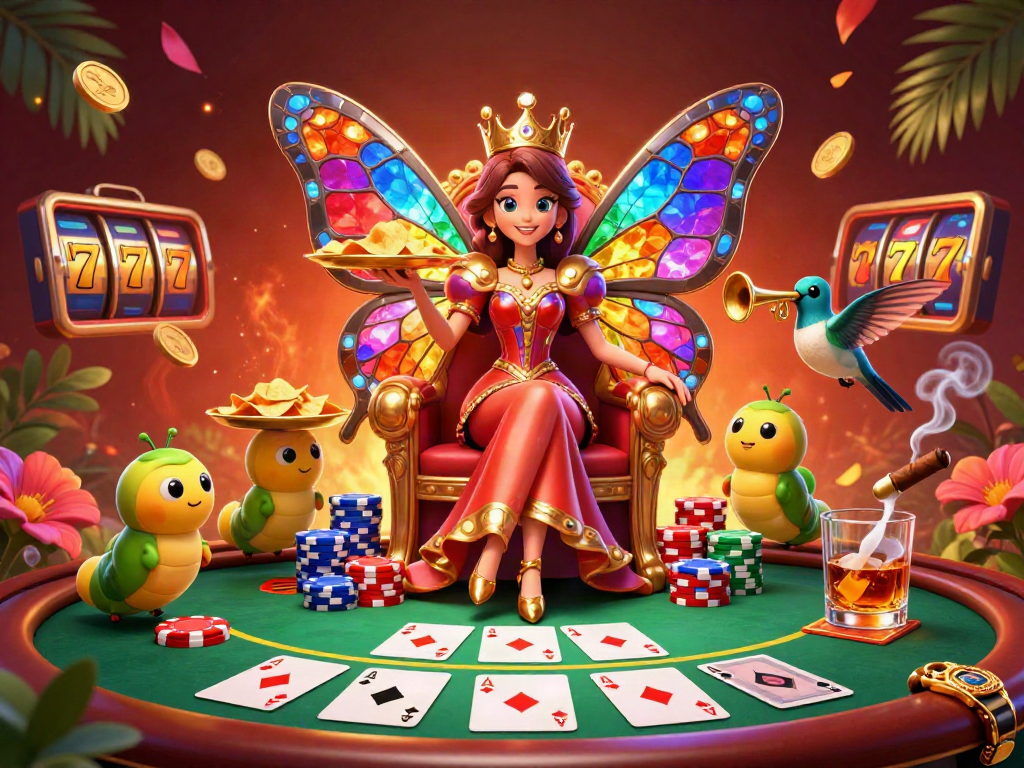 Engage with i9bet by playing vibrant slot games surrounded by enchanting characters.