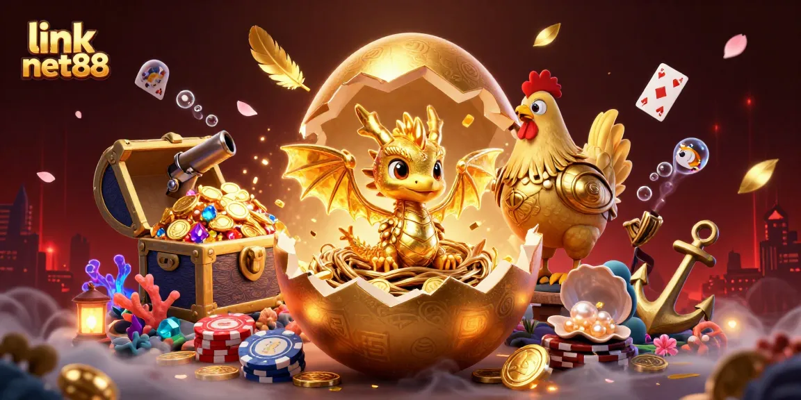 Engage with link net88 featuring a golden dragon and poker chips in a dynamic casino scene.
