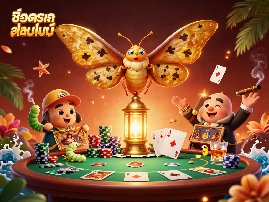 ซื้อลอตเตอรี่จากเว็บหวยออนไลน์ในบรรยากาศคาสิโน 3D ร่วมสมัย