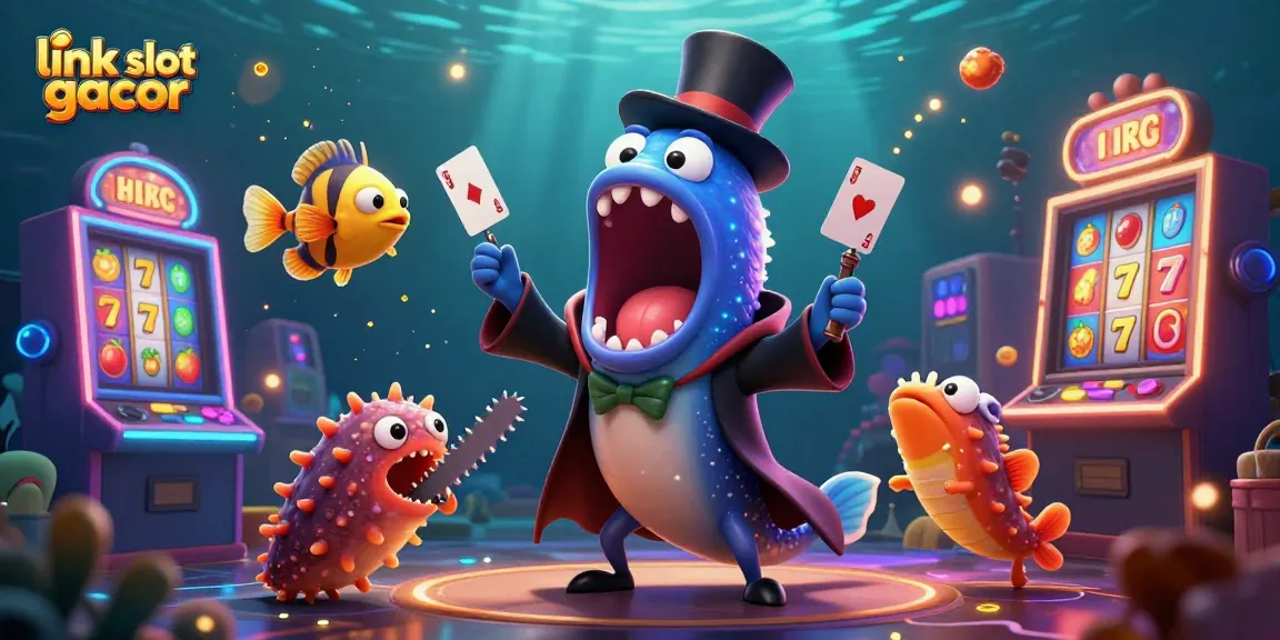 Mengalami keseruan bermain slot dengan link slot gacor dalam ilustrasi 3D yang memikat.