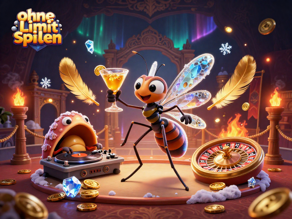 Experience ohne Limit spielen with animated casino characters and immersive gambling details.