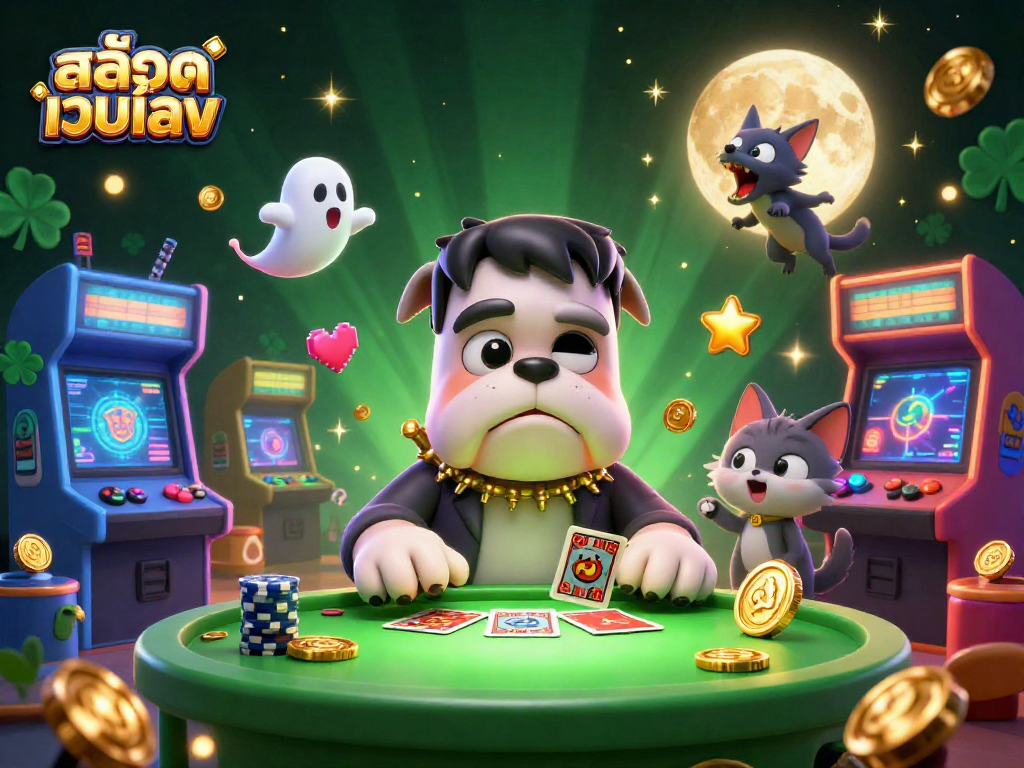 เล่นเกมสล็อตเว็บตรงในงานภาพการ์ตูนสุดยอด พร้อมธีมคาสิโนทันสมัย
