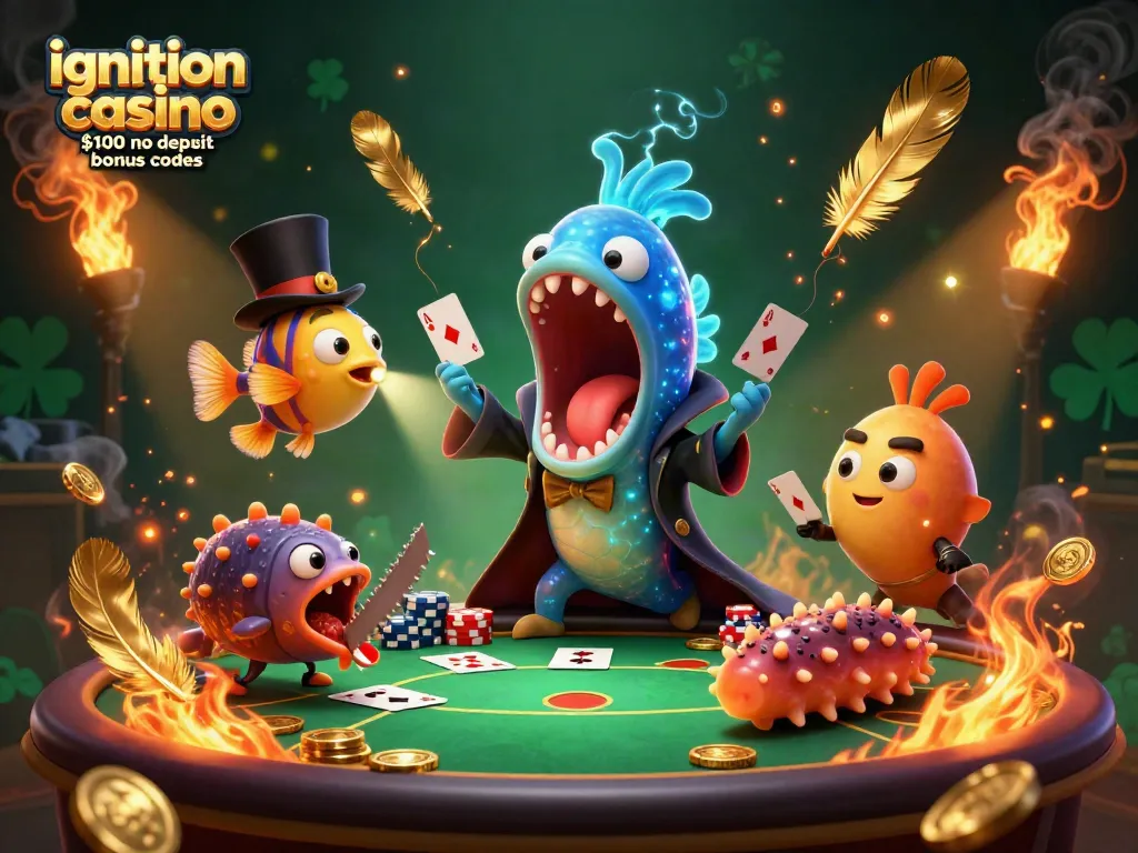 Experience thrilling action with ignition casino $100 no deposit bonus codes featuring magical sea creatures and poker elements.