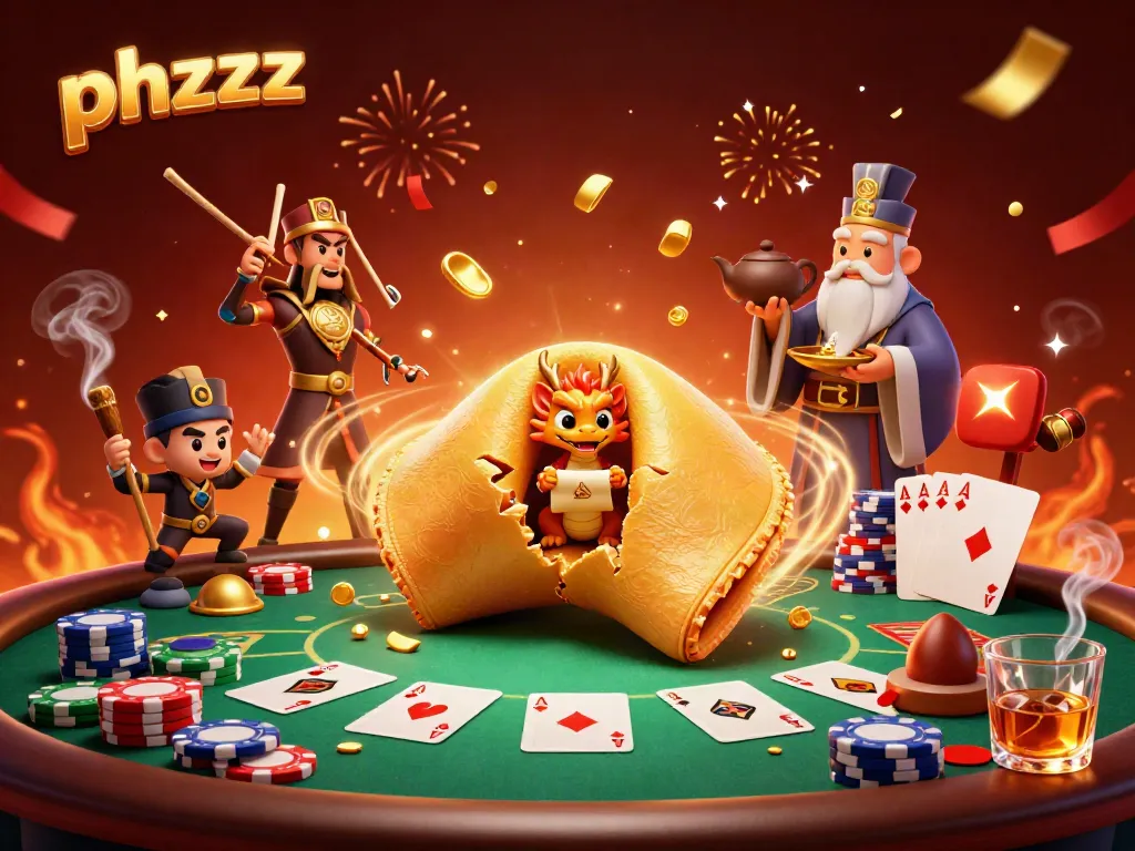 Engage in thrilling casino action with phzzz during an exciting poker game.