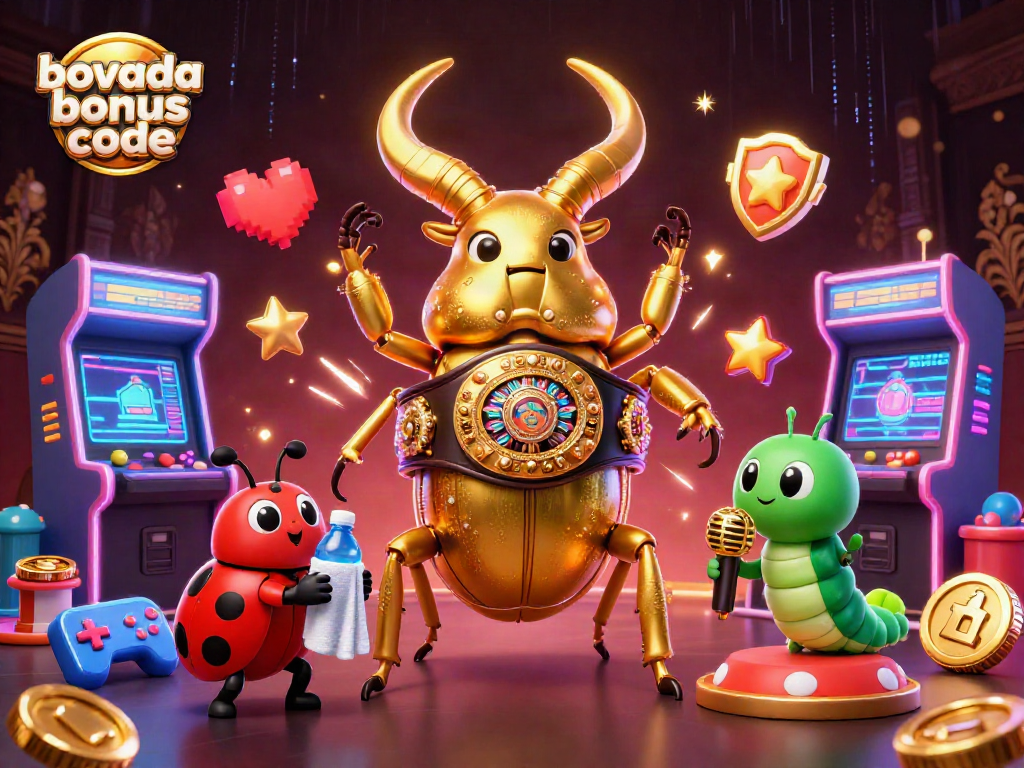 Engage with the thrilling bovada bonus code action in a vibrant casino adventure scene.