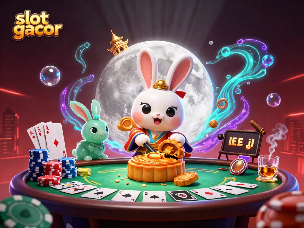 Spin the reels while discovering slot gacor secrets with a vibrant casino illustration.