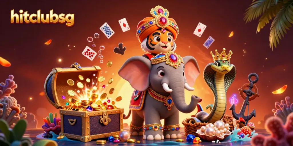 Engage with hitclubsg's thrilling casino experience featuring dynamic game elements and vibrant characters.