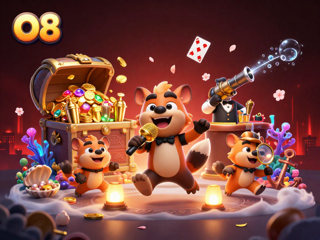Experience thrilling gameplay with O8's dynamic casino atmosphere and engaging characters.