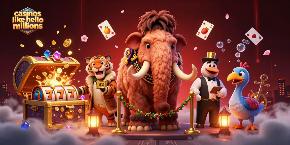 Engage in exciting gameplay at casinos like hello millions with vibrant slots and thrilling bouncers.