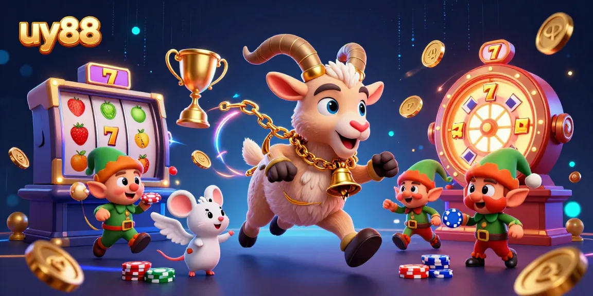 Experience the festive thrill of uy88 with Krampus at a holiday-themed casino.